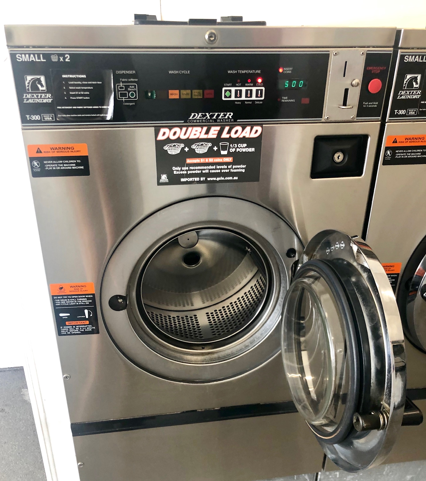 Kingston Road Coin Laundry Washer and Dryers